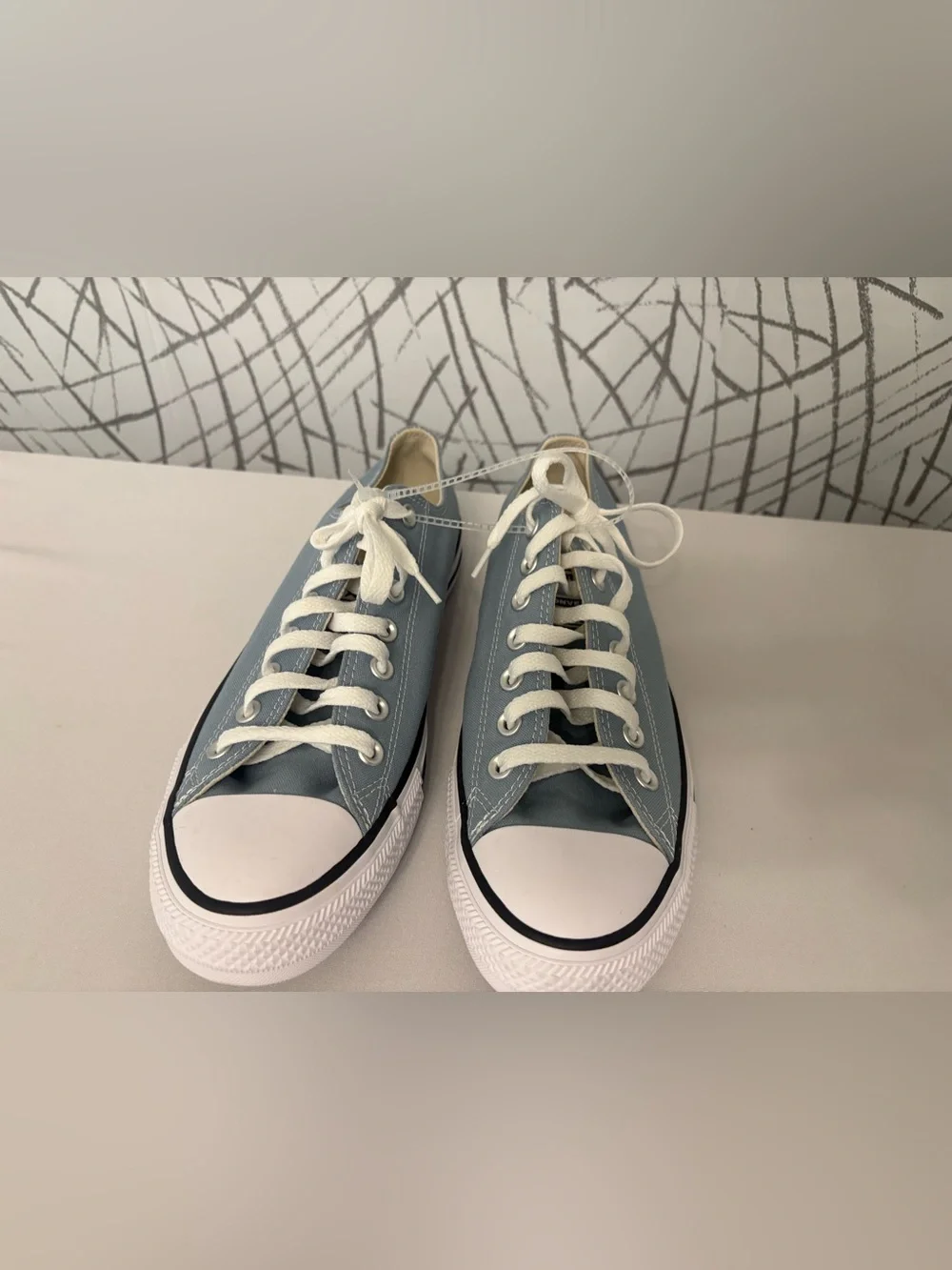 Converse Chuck Taylor All Star low-top sneakers in a light blue - Picture 2 of 11
